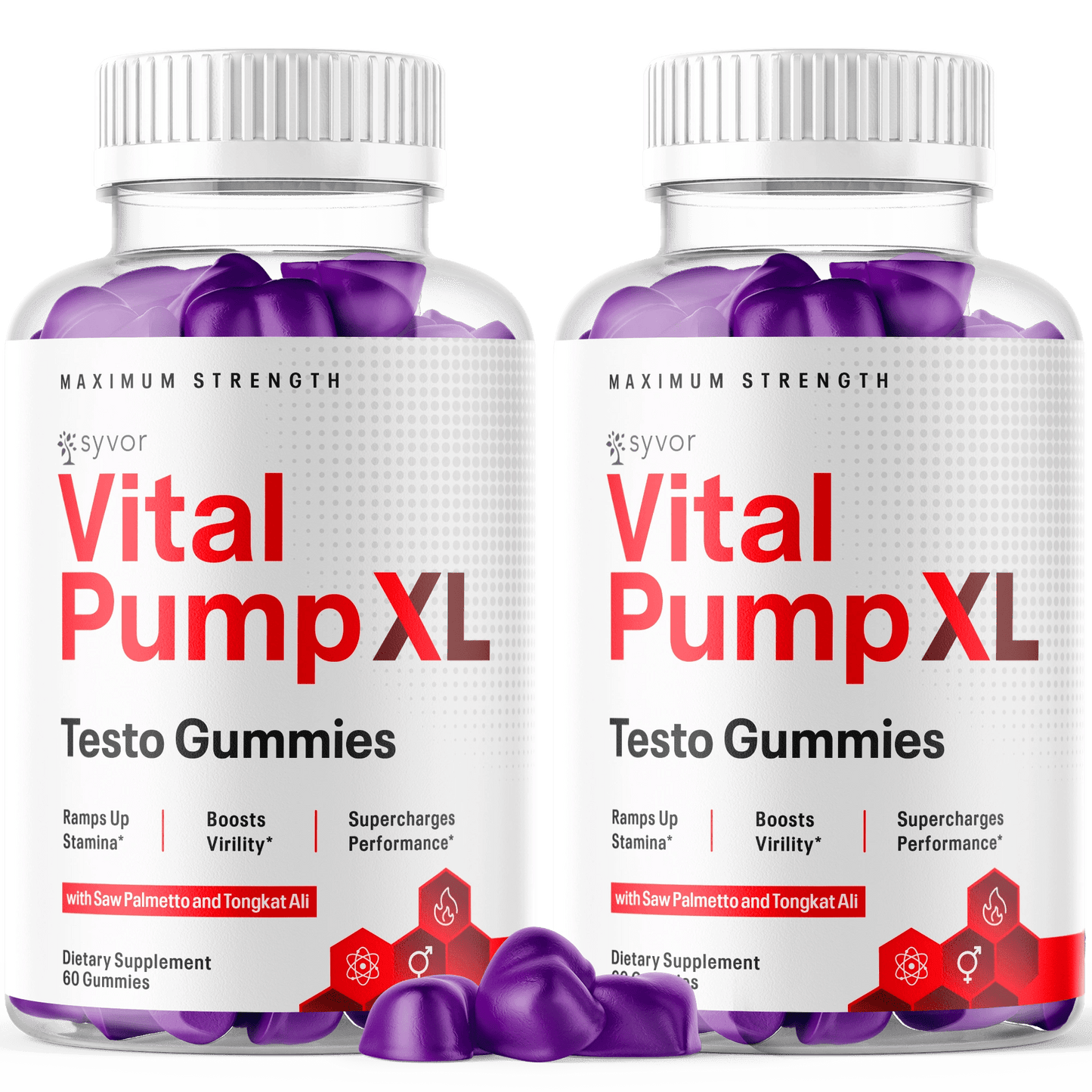 Vital Pump XL Gummies - 2 Pack