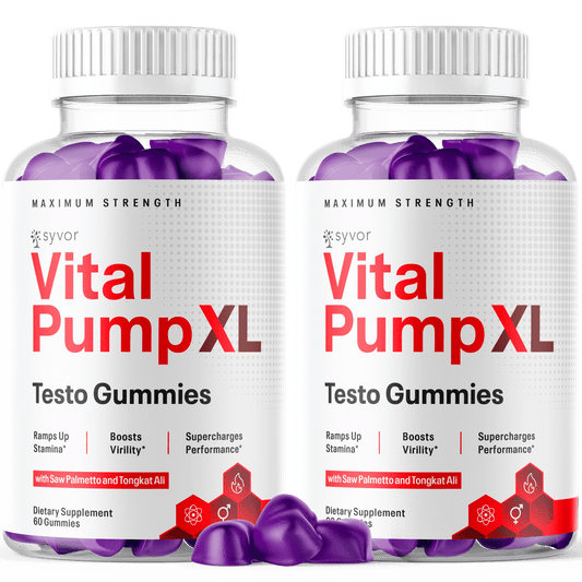Vital Pump XL Gummies - 2 Pack