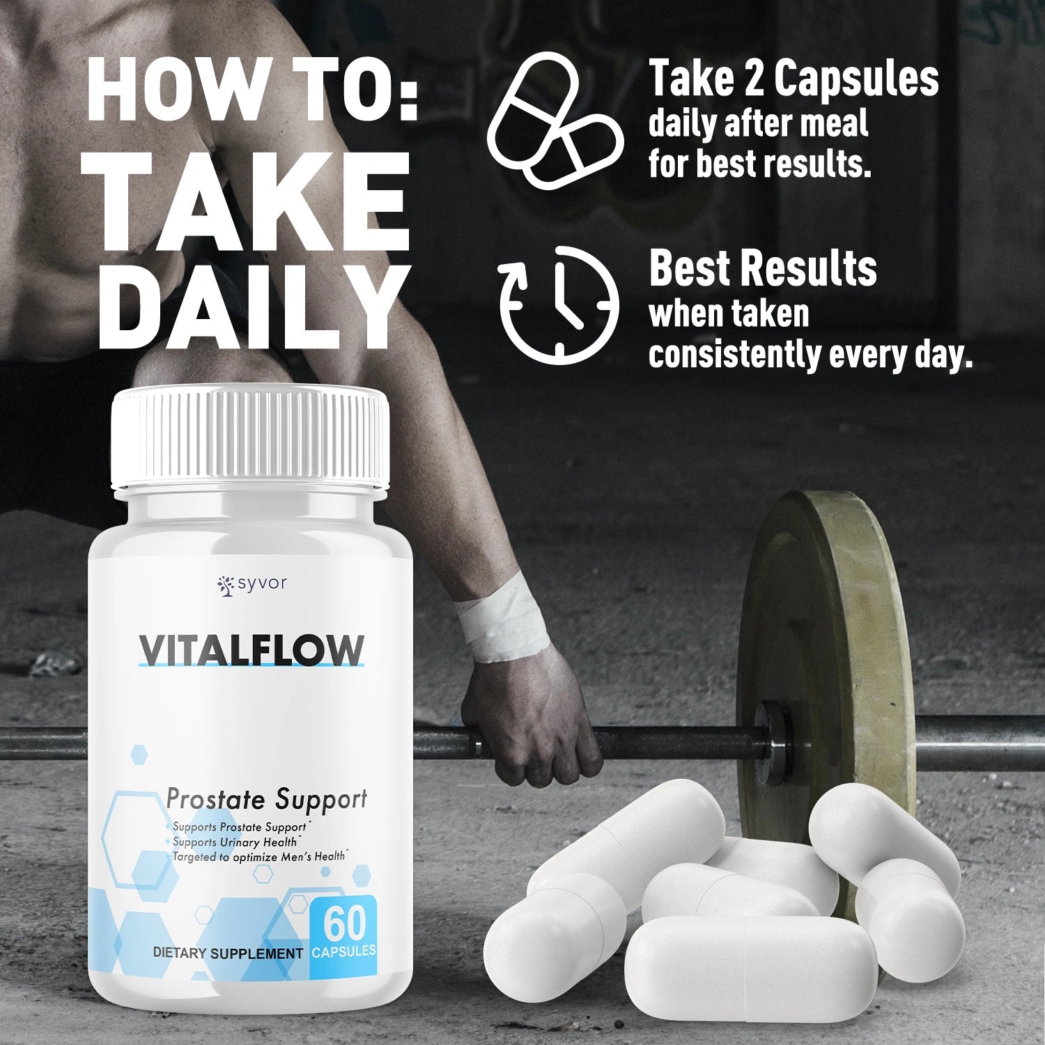1-Vitalflow MALE SY, 3-Vitalflow MALE SY, 5-Vitalflow MALE SY, 2-Vitalflow MALE SY